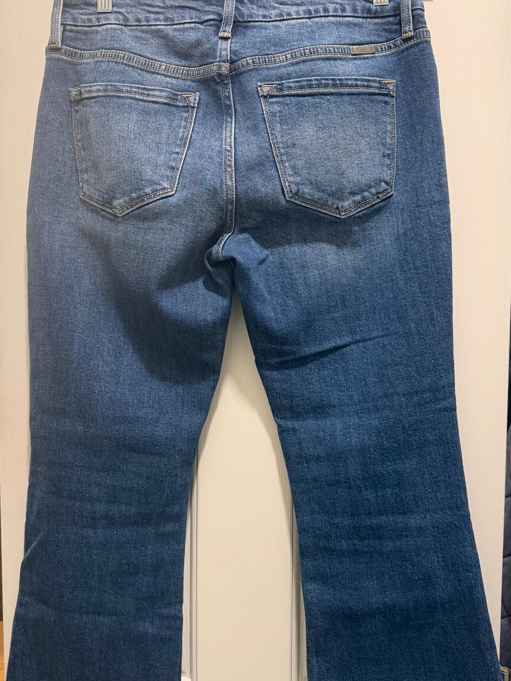KanCan Women’s Blue Denim Women's High-Rise Flare Jeans NWOT Size 9/28 - Picture 2 of 5